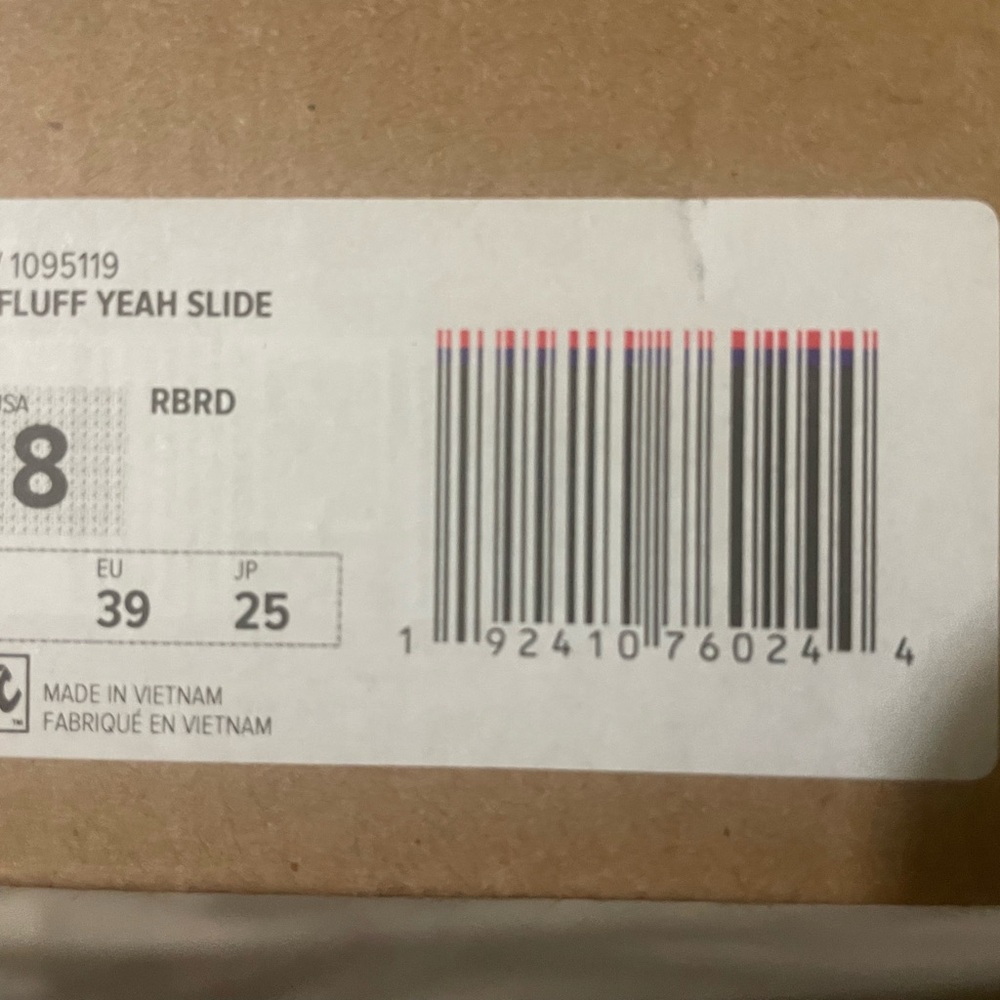 Ugg Fluff Yeah Slides Red Sz 8 - image 8